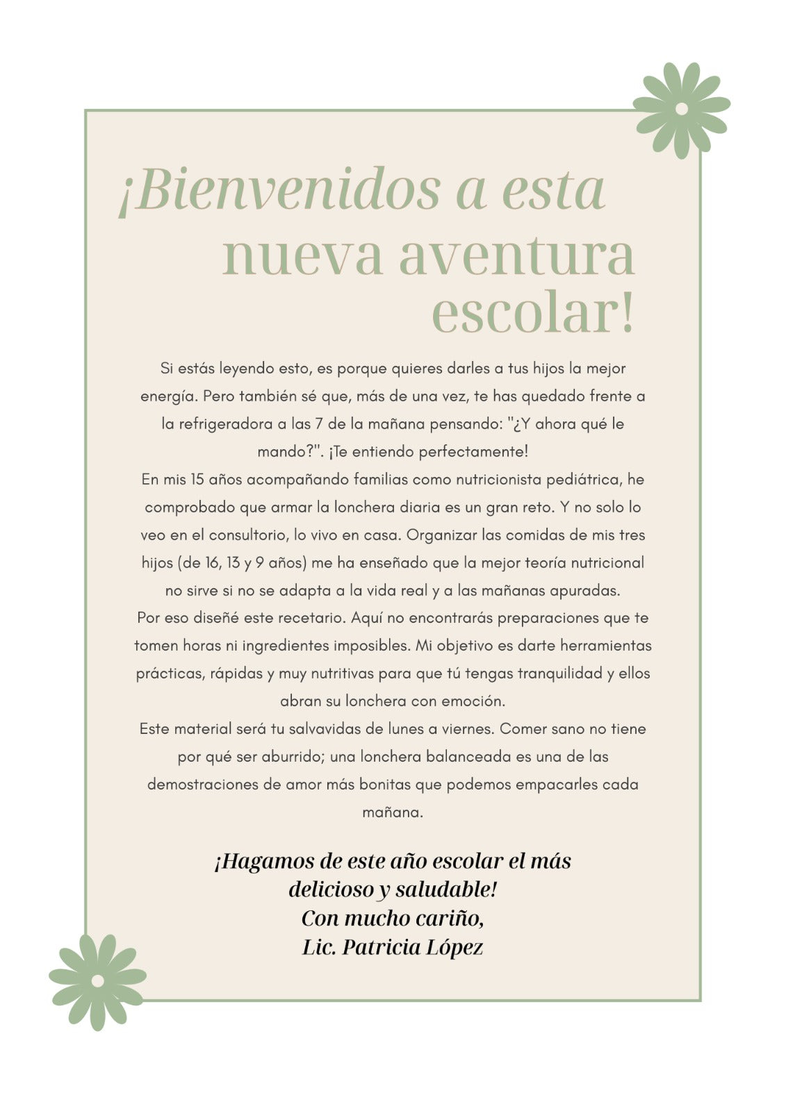 Recetario Premium: Loncheras Saludables 2026