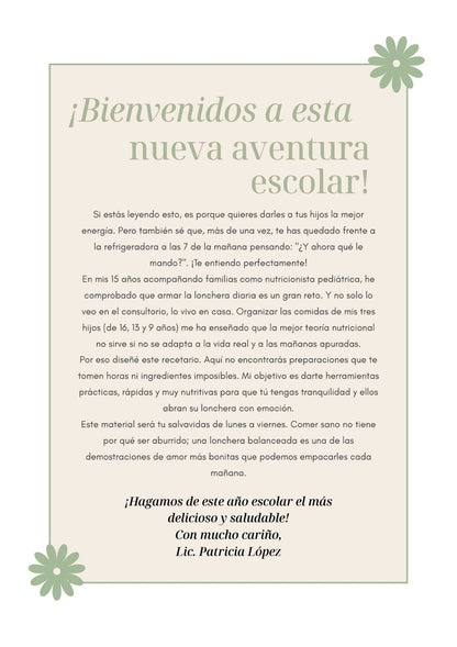 Recetario Premium: Loncheras Saludables 2026